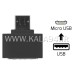 پک طلایی | ریدر OTG / تبدیل USB F به MICRO M / پرسرعت / کیفیت عالی